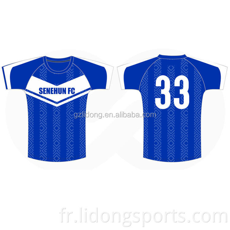 Soccer Jersey Set Football T-shirt de football de football personnalisé pour hommes